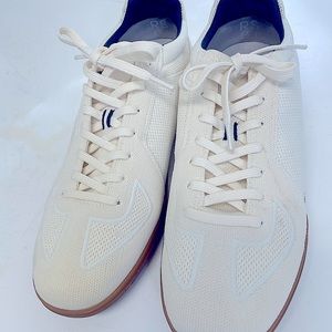 Mens Rothy’s size 12 white (RS01 Sneaker bone)